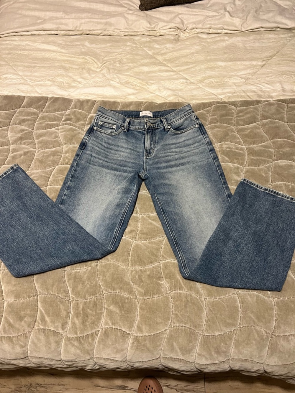 PacSun Low Rise Straight Jordyn Jeans Size 25 Waist Medium Wash